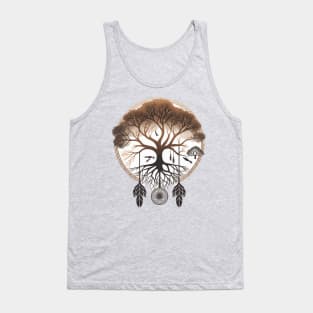 Dream Catcher Tree - Designs for a Green Future Tank Top